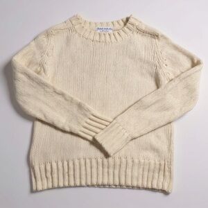 Robert Scott Ltd. Vintage Silk Angora Women's Cream Sweater